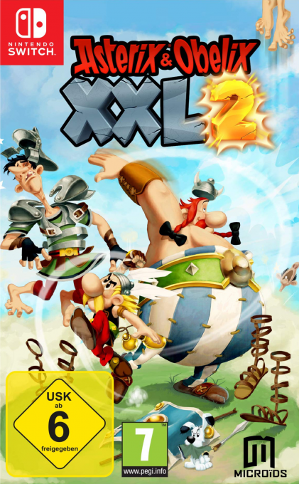 Roman Rumble in Las Vegum - Asterix & Obelix XXL2 — box-2D (DE)