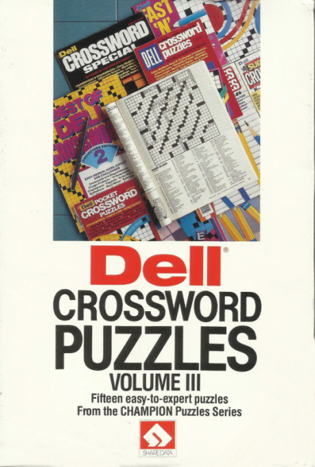 Dell Crossword Puzzles - Volume 3 box art