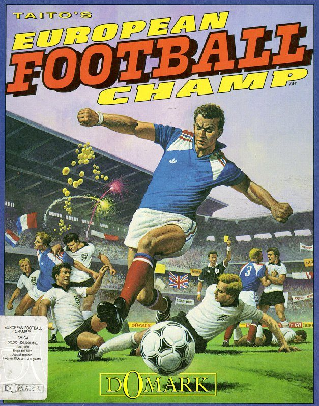 European Football Champ box art