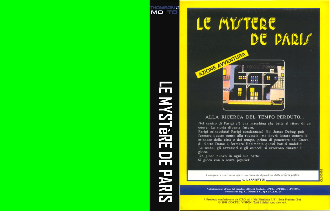 Mystère De Paris, Le — box-texture (WOR)