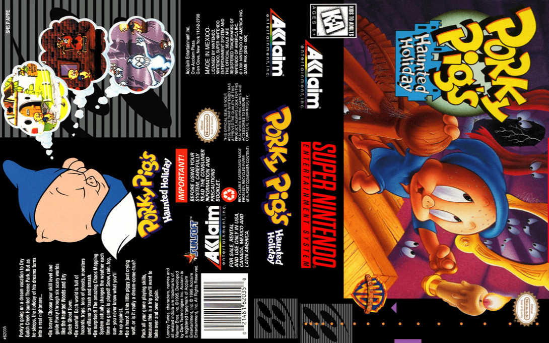 Porky Pig's Haunted Holiday — box-texture (US)