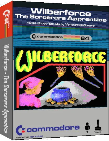 Wilberforce : The Sorcerers Apprentice — box-3D (CUS)