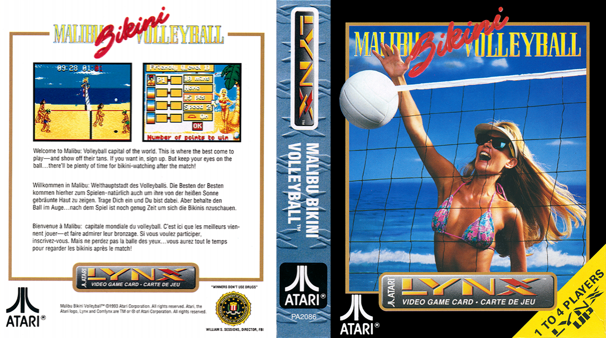 Malibu Bikini Volleyball — box-texture (WOR)