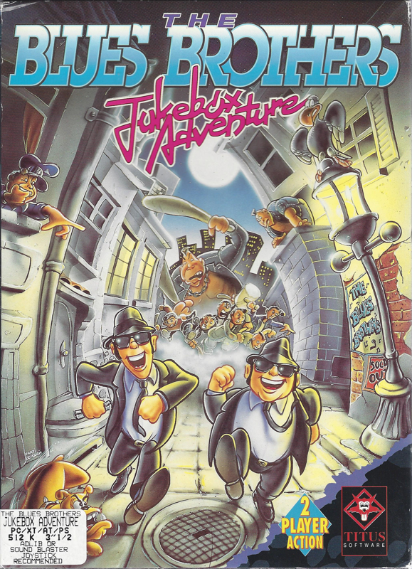 Blues Brothers, The - Jukebox Adventure box art