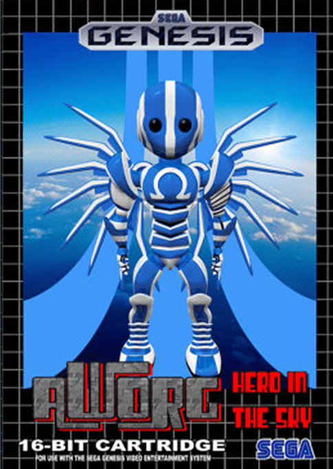 Aworg - Hero In The Sky box art