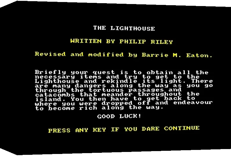 Lighthouse, The — box-3D (WOR)