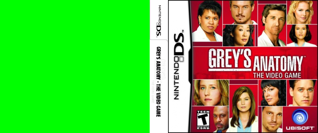 Grey's Anatomy - The Video Game — box-texture (US)