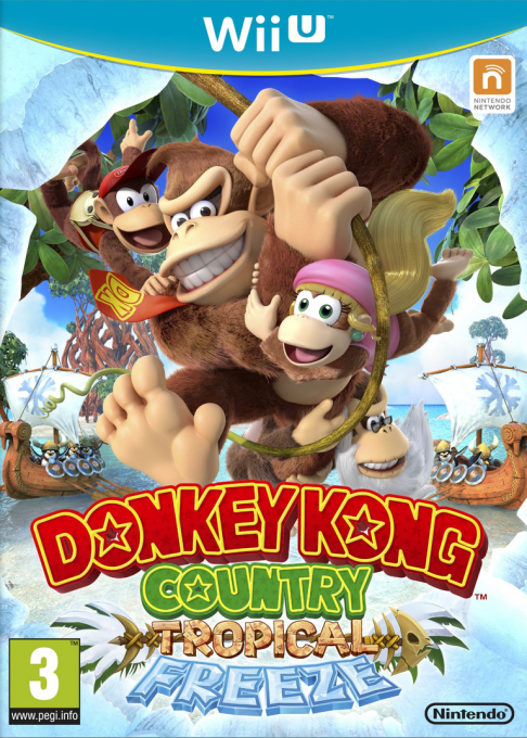Donkey Kong Country - Tropical Freeze — box-2D (EU)
