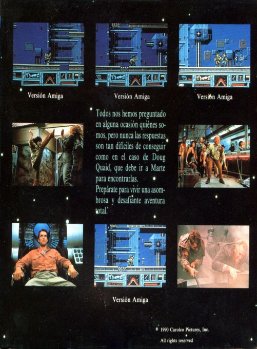 Total Recall — box-2D-back (SP)