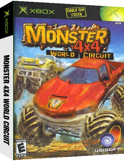 Monster 4x4 - World Circuit — box-3D (US)