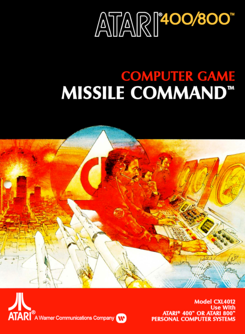 Missile Command box art