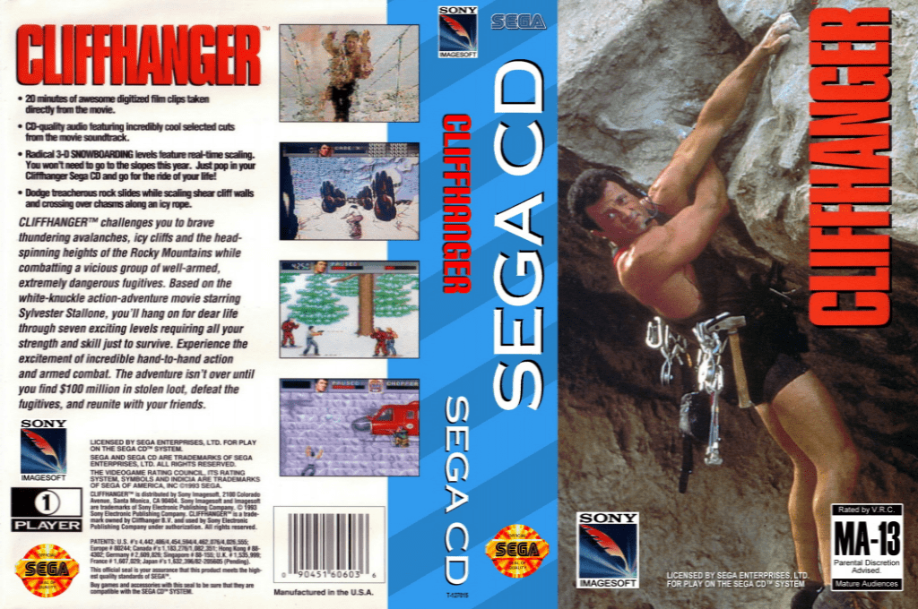 Cliffhanger — box-texture (US)