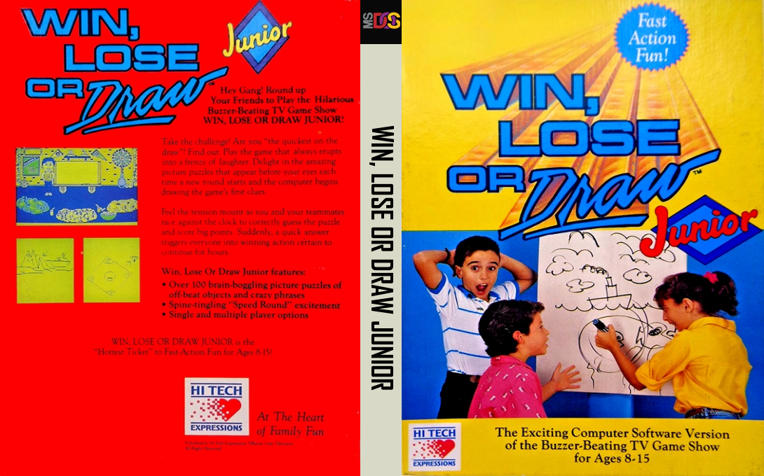 Win, Lose or Draw Junior — box-texture (US)
