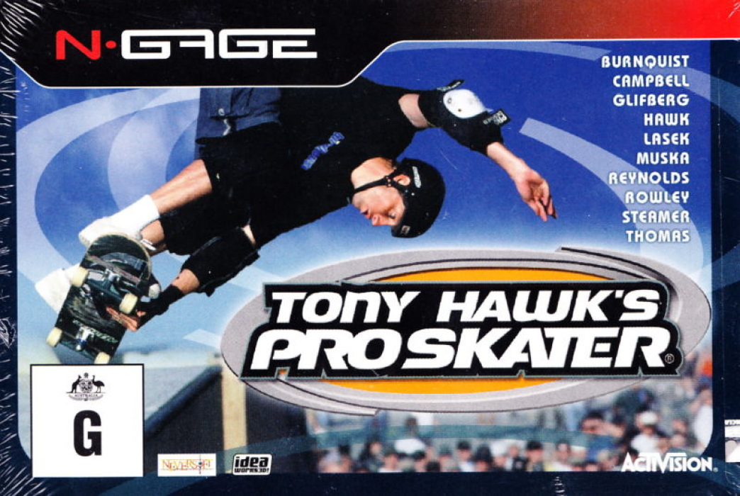 Tony Hawk's Pro Skater — box-2D (AU)