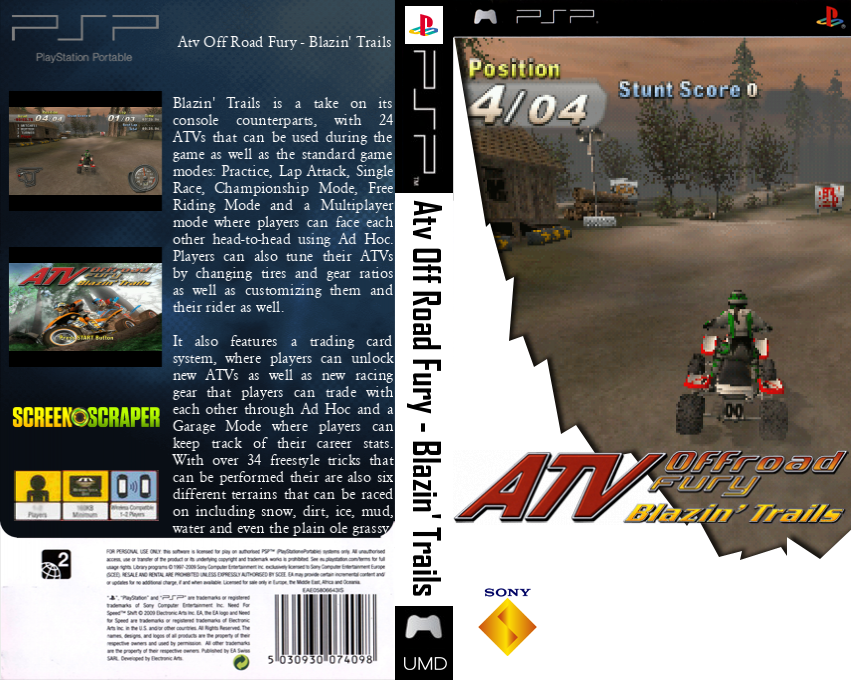 ATV Offroad Fury - Blazin' Trails — box-texture (SS)