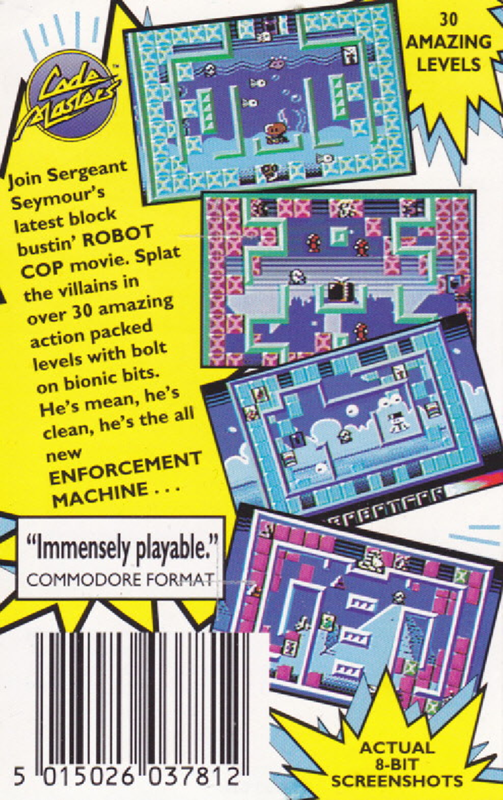 Sergeant Seymour Robotcop — box-2D-back (EU)