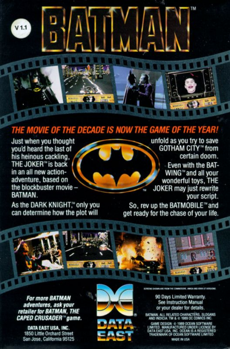 Batman : The Movie — box-2D-back (US)