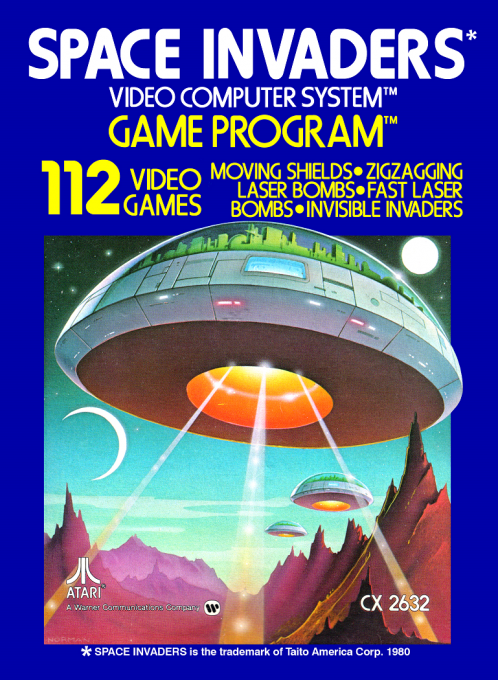 Space Invaders box art