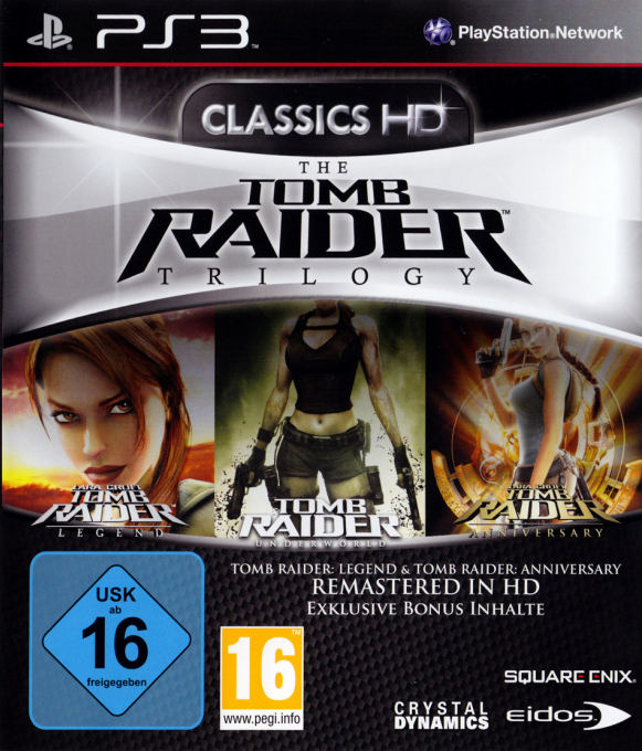 Tomb Raider Trilogy, The — box-2D (DE)