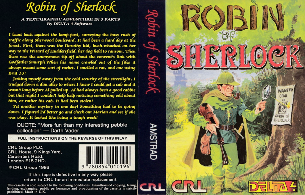 Robin Of Sherlock — box-texture (EU)