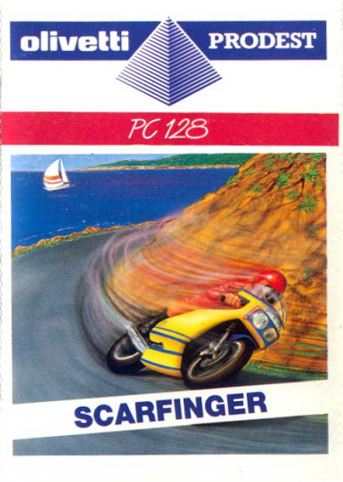 Scarfinger - La Moto Infernale — box-2D (IT)