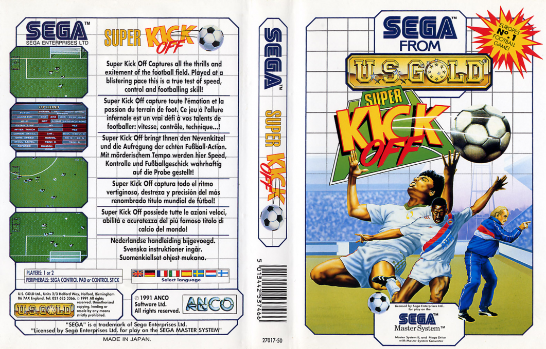 Super Kick Off — box-texture (EU)