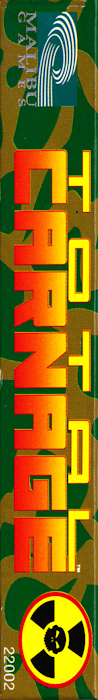 Total Carnage — box-2D-side (US)
