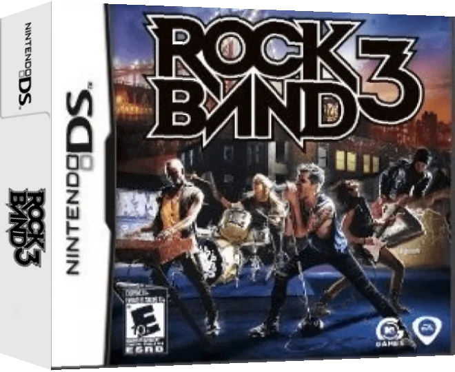 Rock Band 3 — box-3D (US)