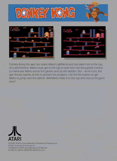 Donkey Kong — box-2D-back (WOR)