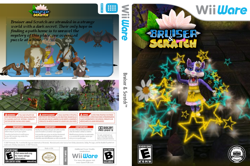 Bruiser And Scratch — box-texture (US)