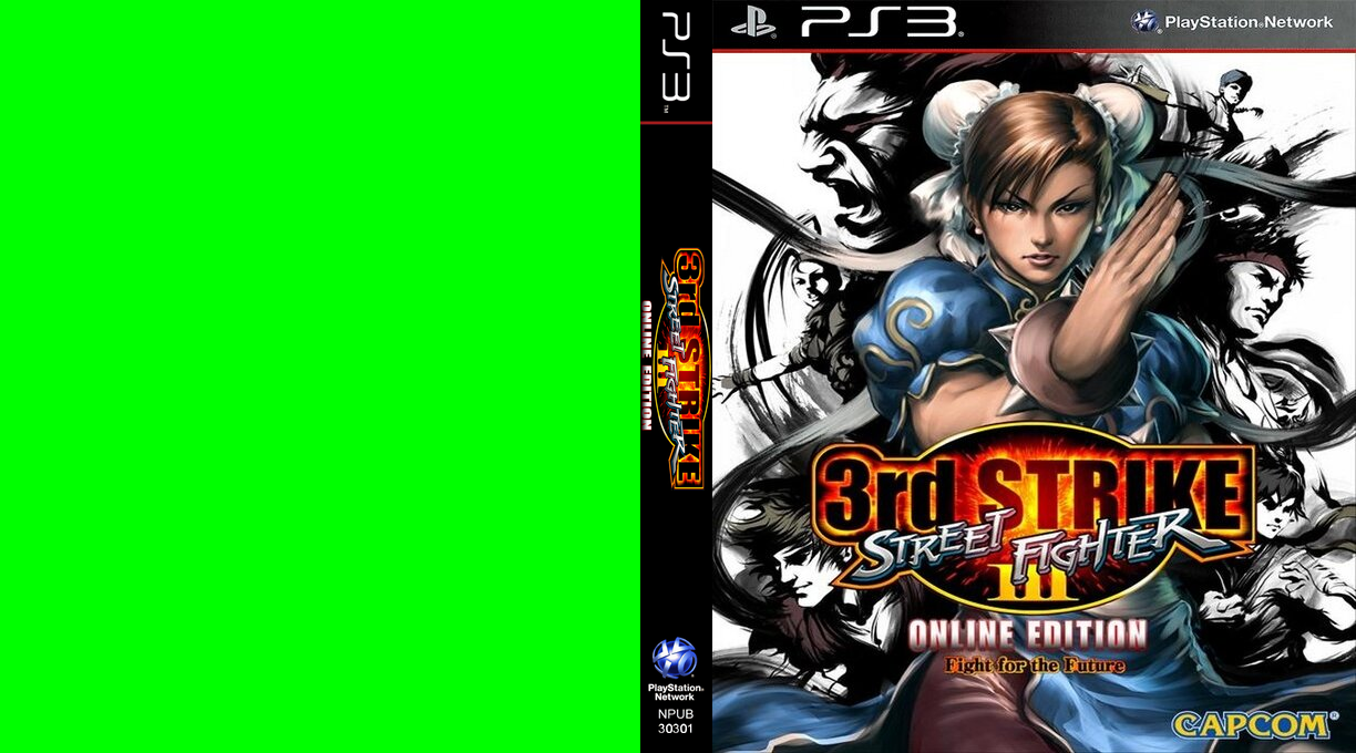 Street Fighter III - 3rd Strike Online Edition — box-texture (WOR)