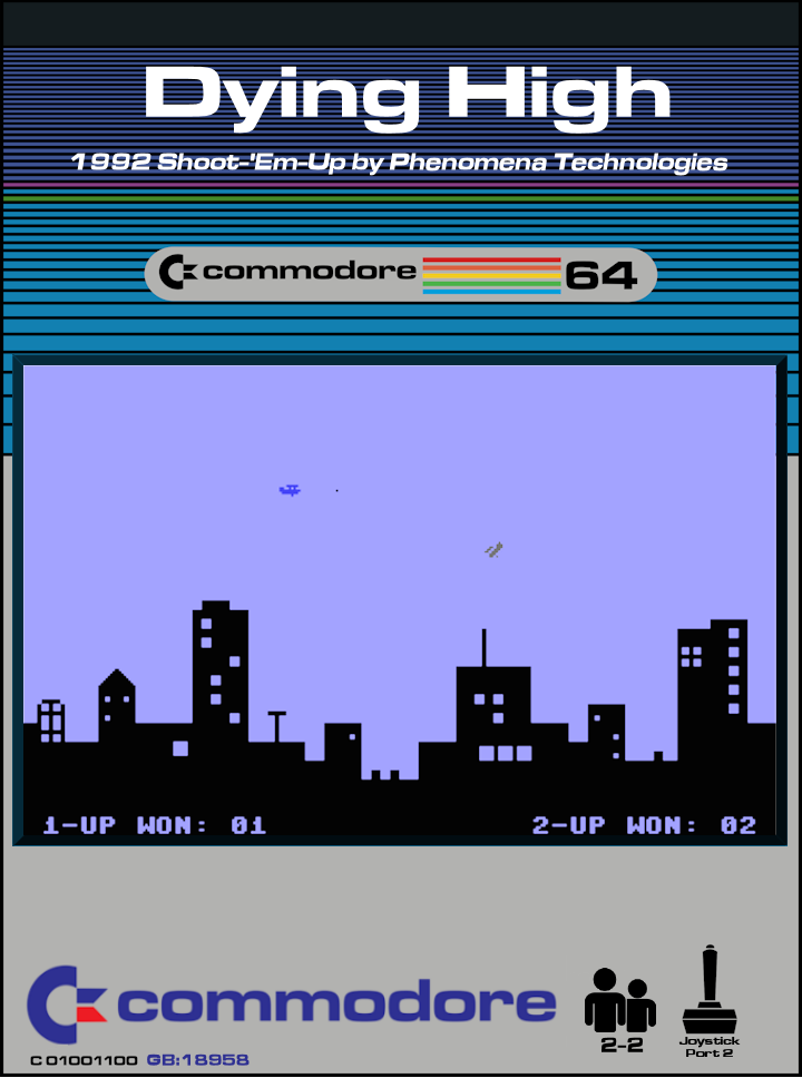 Dying High box art