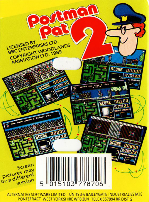 Postman Pat 2 — box-2D-back (EU)