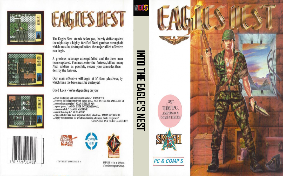 Into The Eagle's Nest — box-texture (EU)