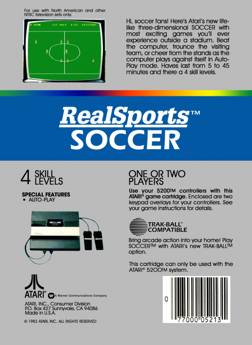 Realsports Soccer — box-2D-back (US)