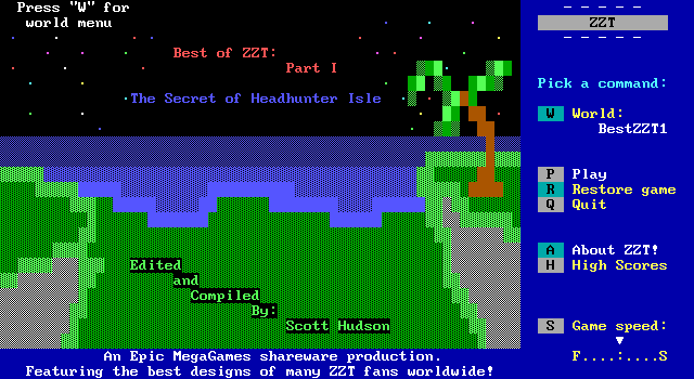 Best of ZZT box art