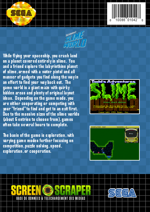 Todd's Adventures In Slime World — box-2D-back (SS)