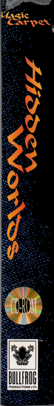 Magic Carpet - Hidden Worlds — box-2D-side (EU)