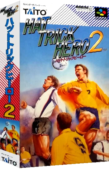 Hat Trick Hero 2 — box-3D (JP)