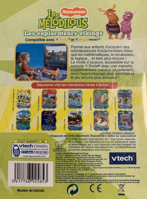 Backyardigans - Viking Voyage, The — box-2D-back (FR)