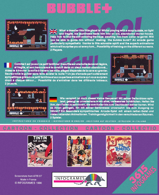 Bubble + — box-2D-back (EU)
