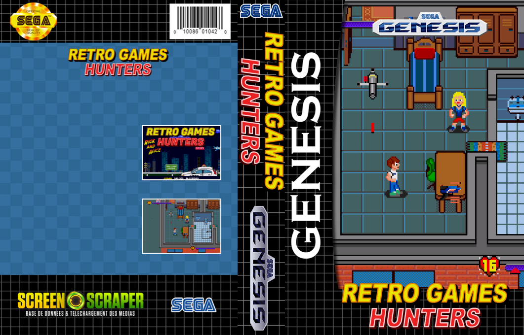 Retro Games Hunters — box-texture (SS)
