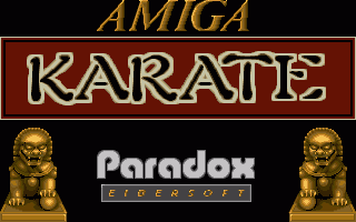Amiga Karate — sstitle (WOR)