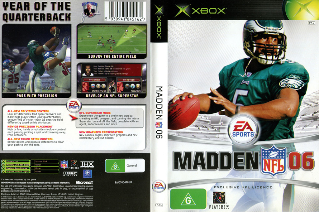 Madden NFL 06 — box-texture (AU)