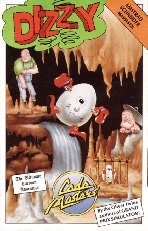 Dizzy - The Ultimate Cartoon Adventure box art