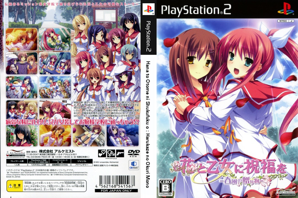 Hana to Otome ni Shukufuku o - Harukaze no Okurimono — box-texture (JP)