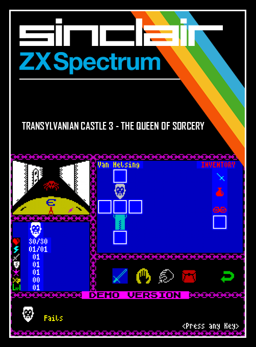 Transylvanian Castle 3 - The Queen of Sorcery box art