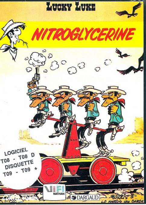 Lucky Luke - Nitroglycérine box art