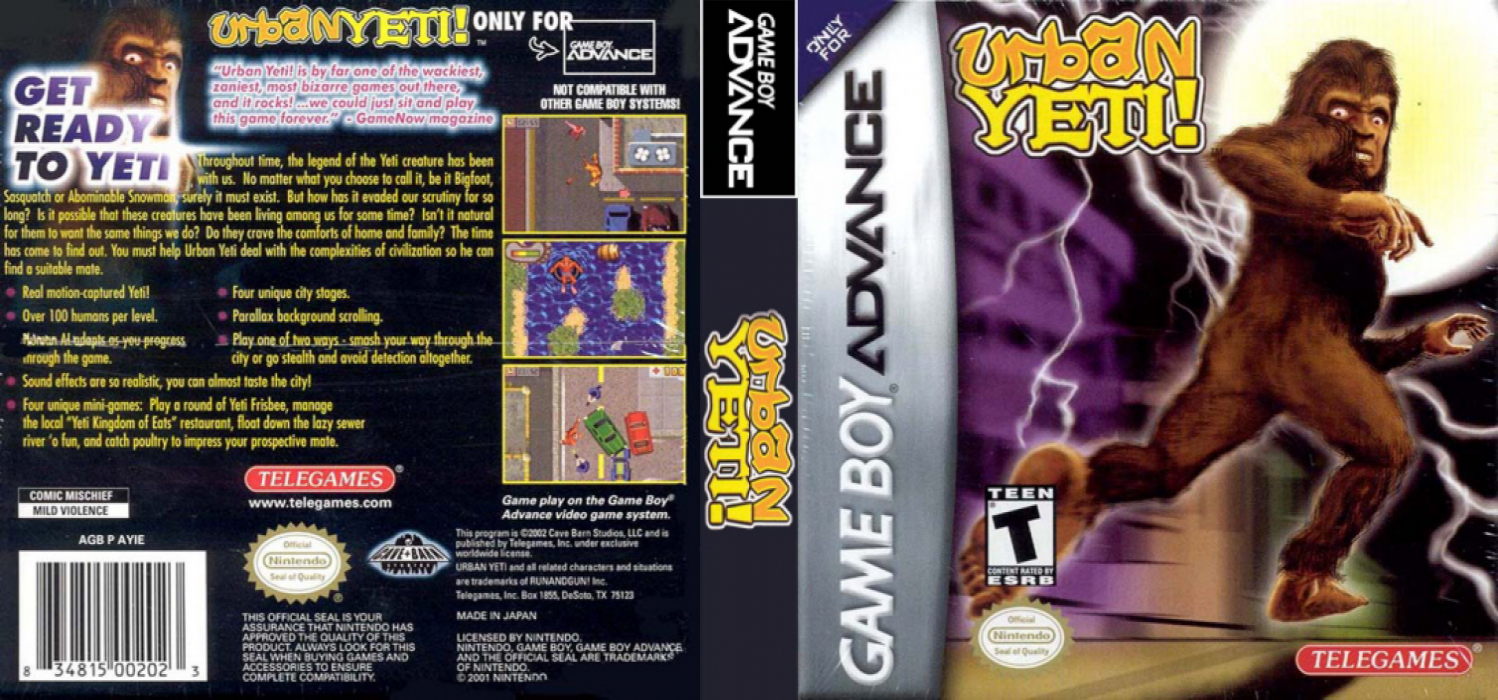 Urban Yeti — box-texture (US)