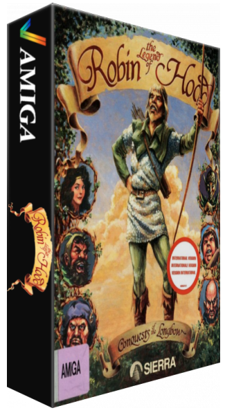 Legend of Robin Hood, The - Conquests of the Longbow — box-3D (WOR)